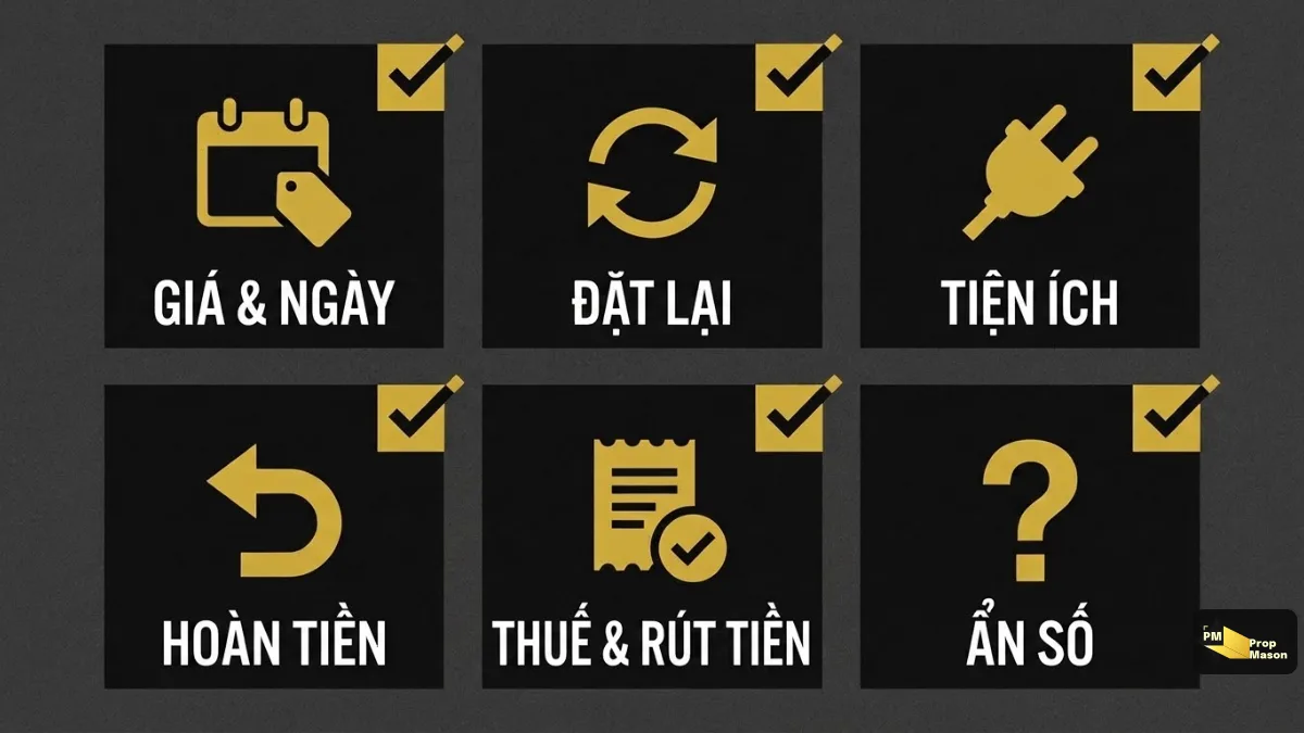 Sáu mục chi phí cần kiểm trước khi trả tiền cho challenge prop firm